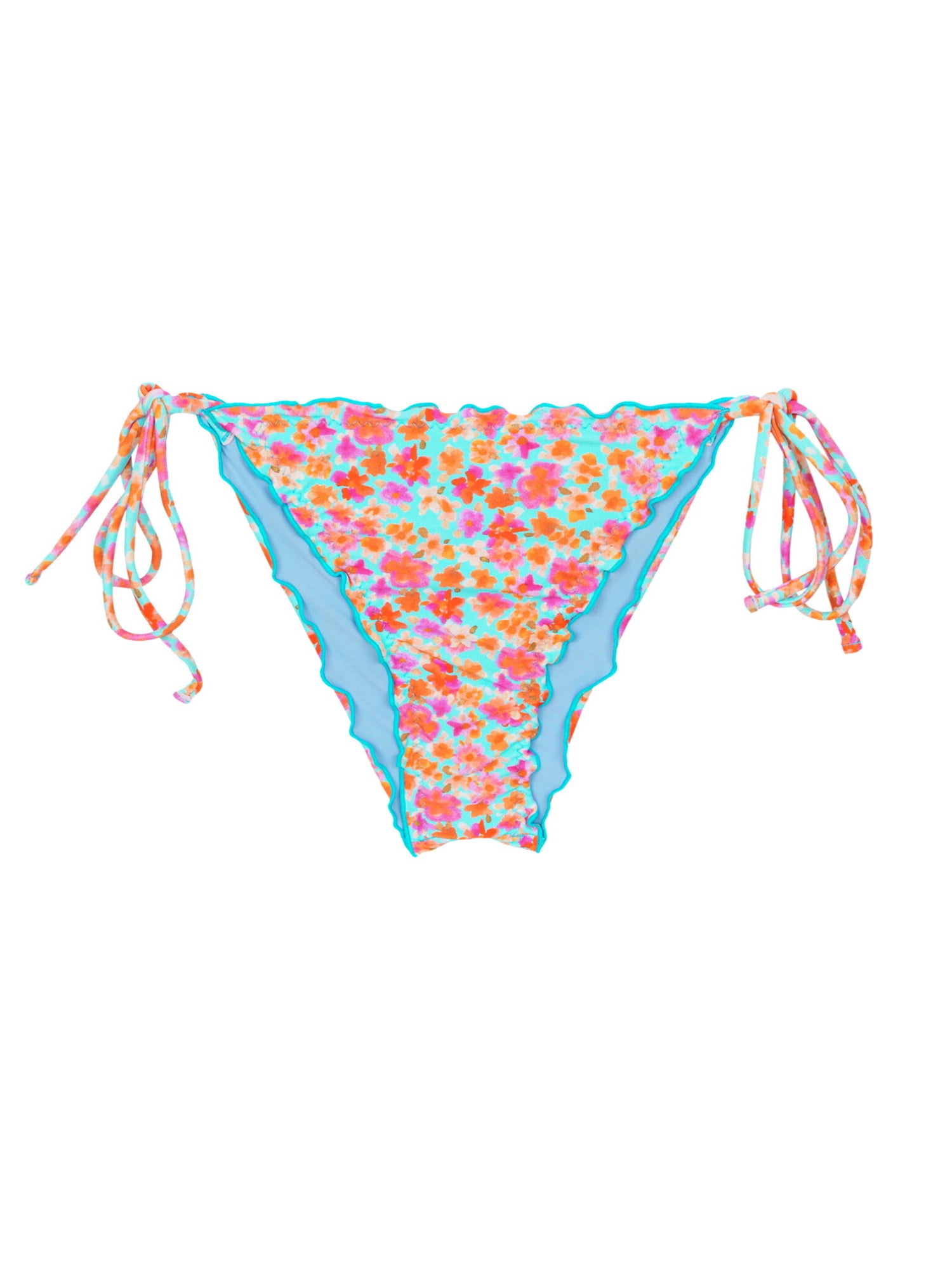Product Front: Rio De Sol Bottom Bottom Ditsy-Sky Frufru