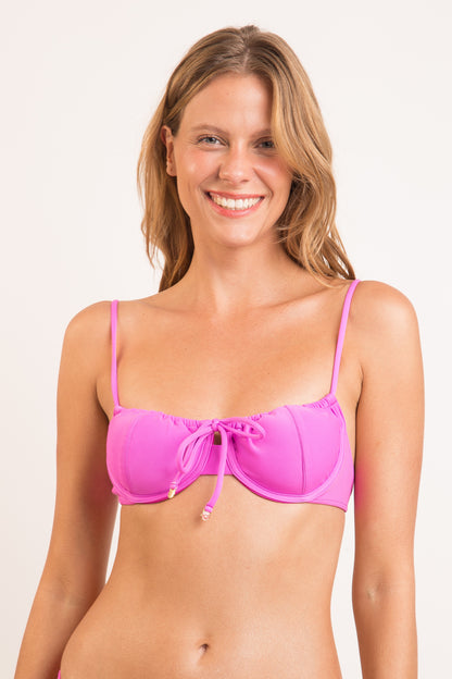 Gallery: Rio De Sol Top Top Vita-Pink Balconet-Tie