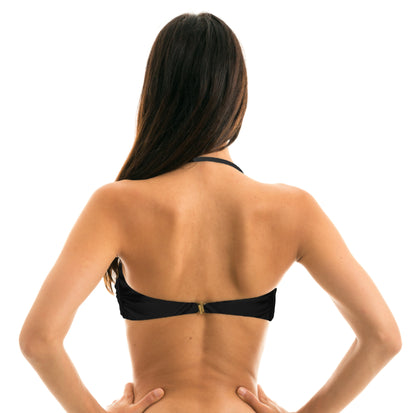 Image 06: Rio De Sol Top Top Preto Bandeau-Pli