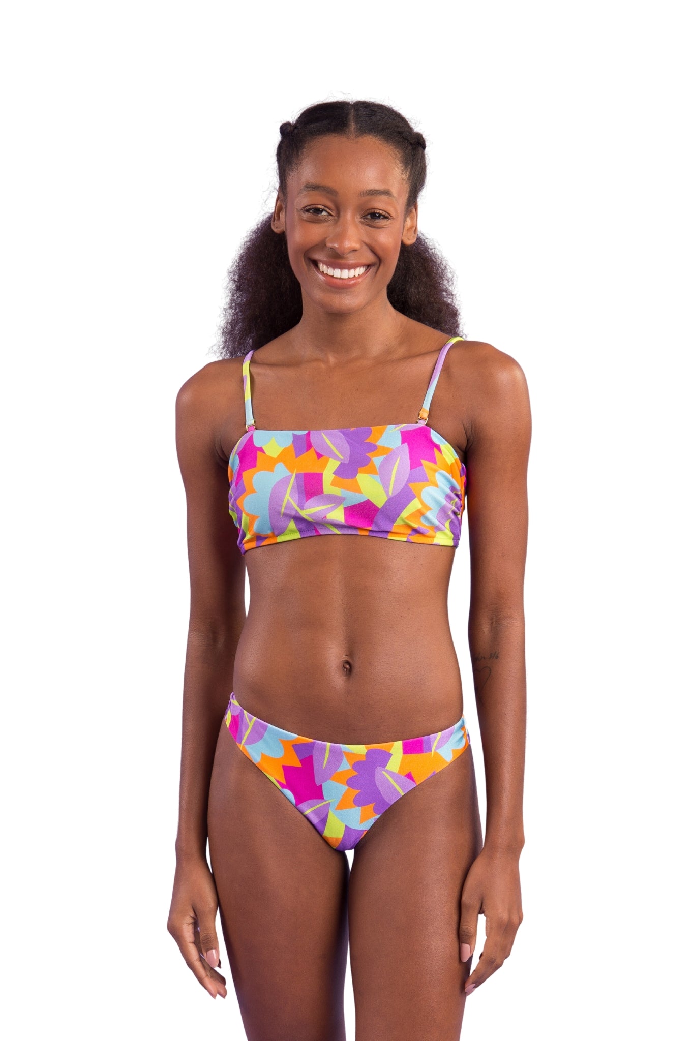 Model Front: Rio De Sol Set Set Dreams Bandeau-Reto Nice-Fio