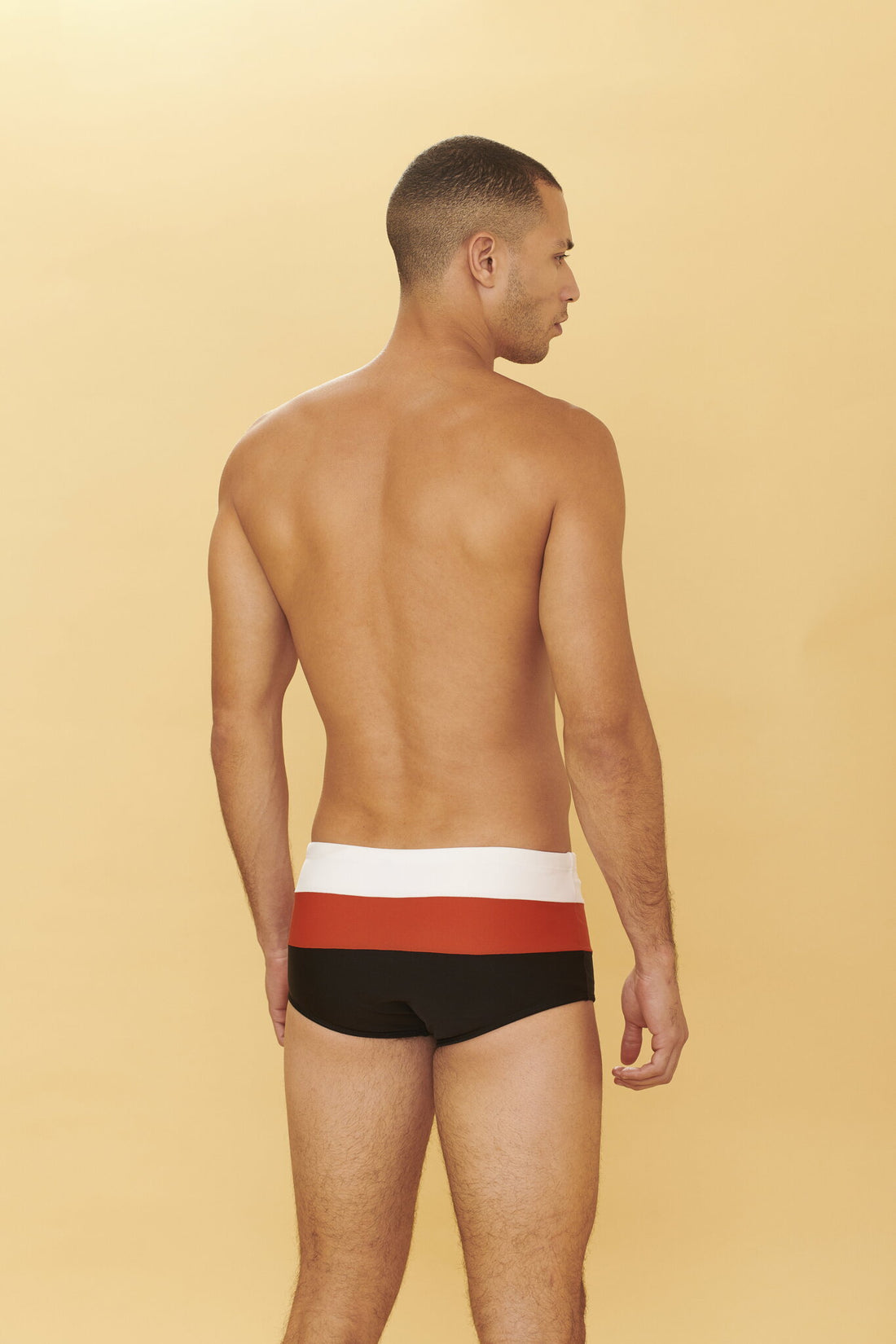 Model Back: Blueman Sunga / Boxer Sunga Army Crepusculo Laranja