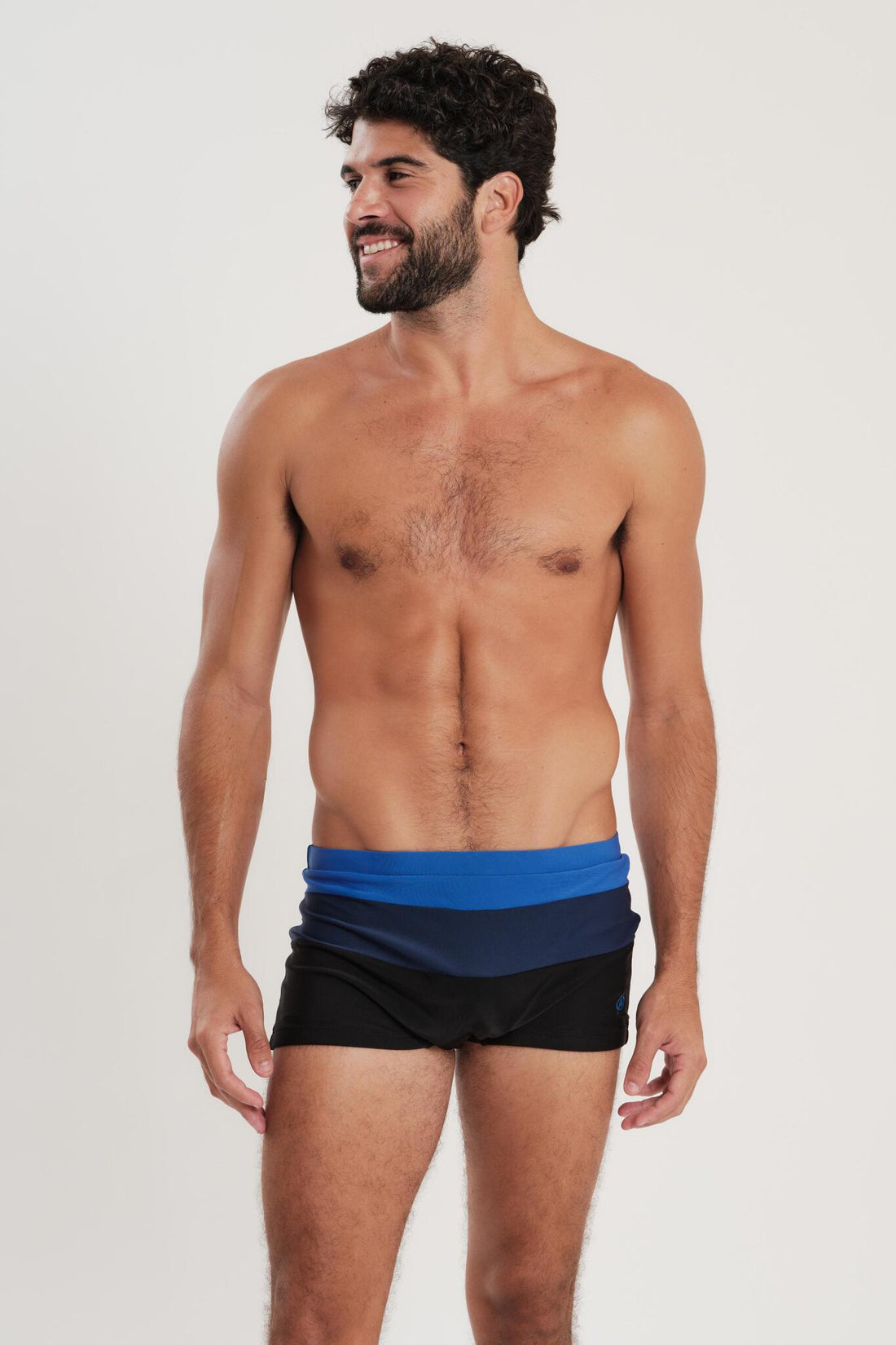 Model Front: Blueman Sunga / Boxer Sunga Army Crepusculo Azul Marinho