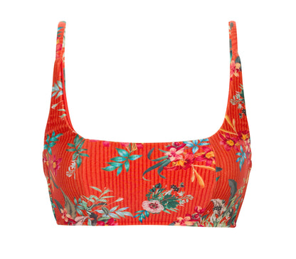 Product Front: Rio De Sol Top Top Wildflowers Bra-Sport