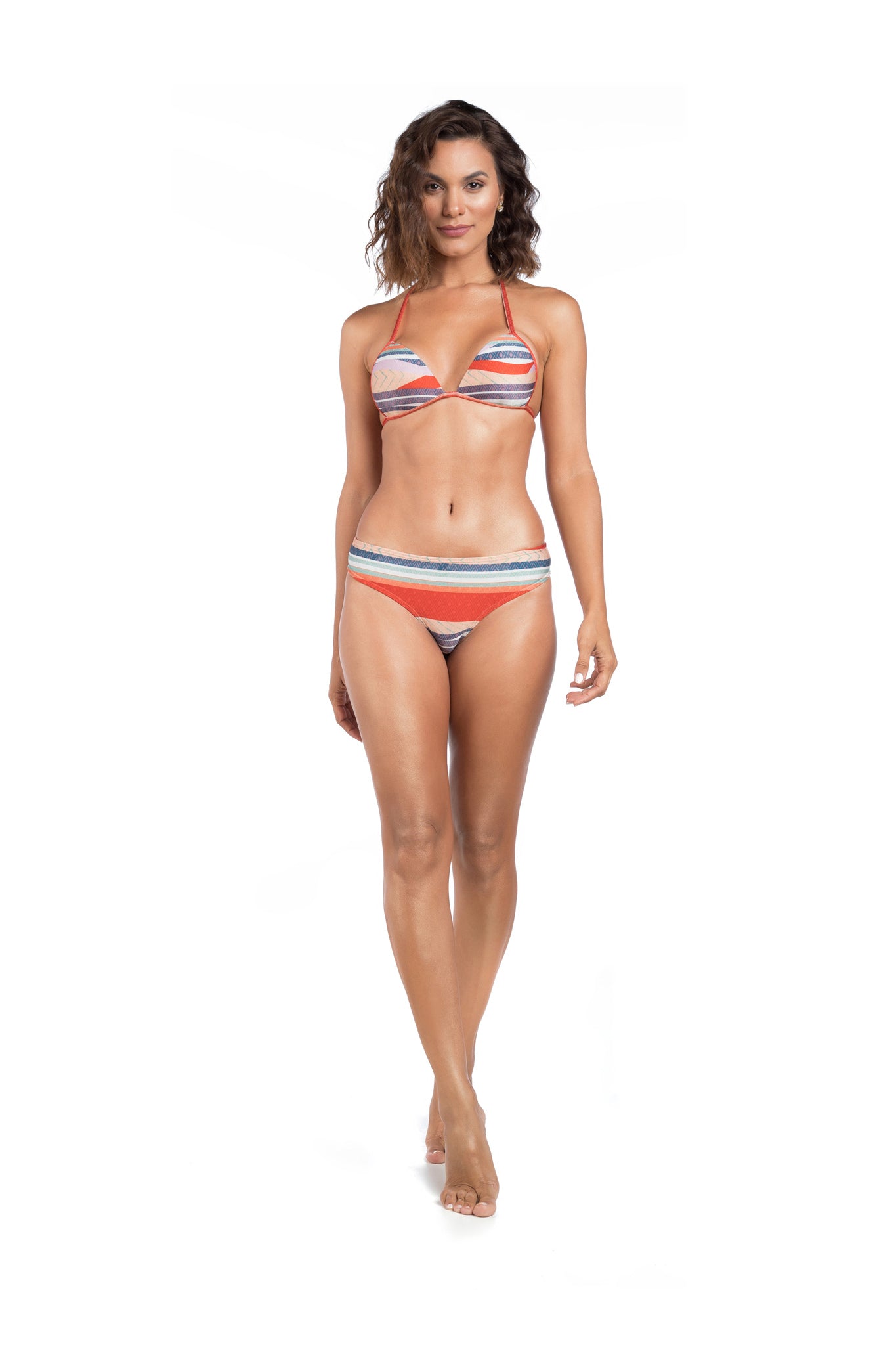 Image 03: La Playa Top Top Cheeky Navy