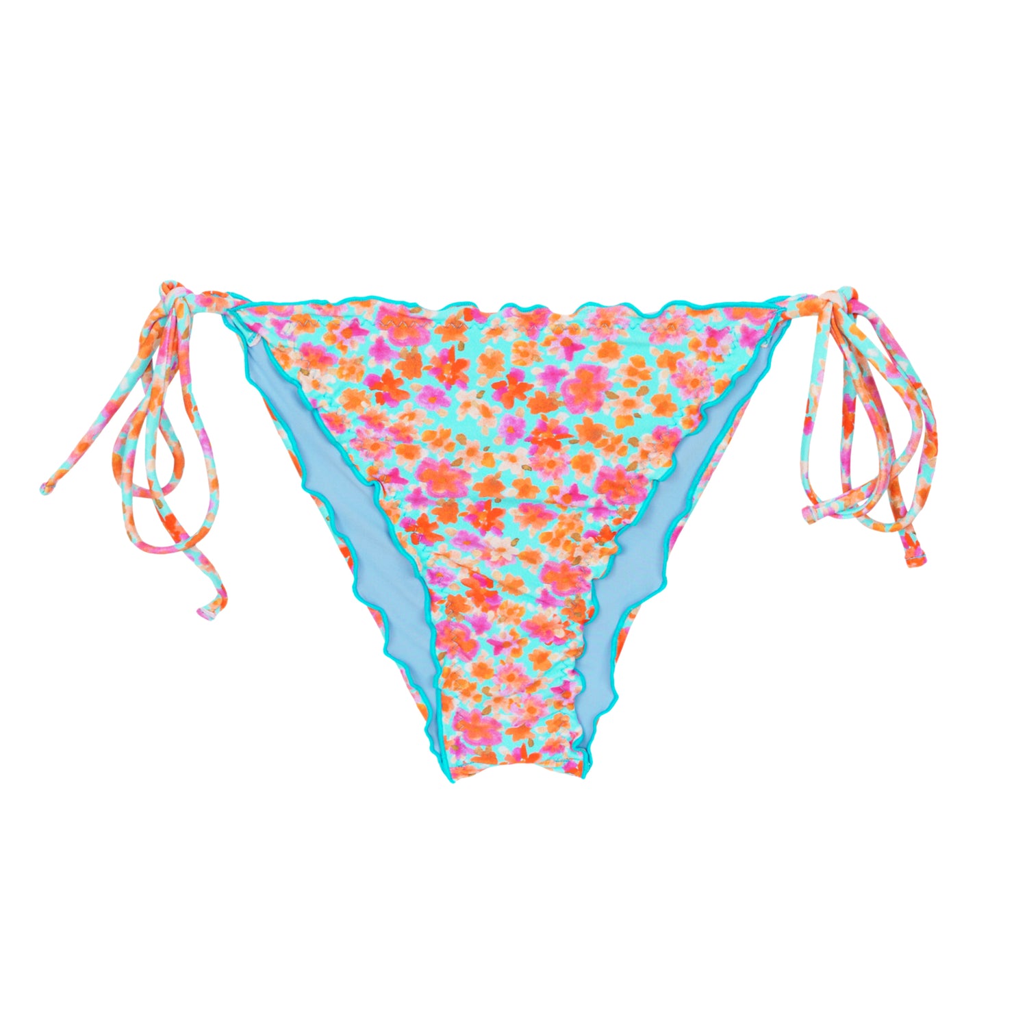 Product Front: Rio De Sol Bottom Bottom Ditsy-Sky Frufru