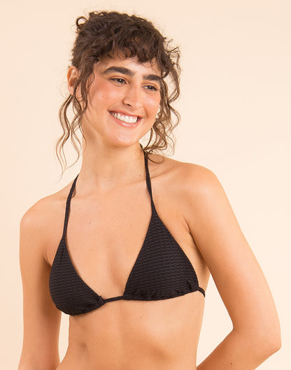 Image 08: Rio De Sol Top Top Bora-Black Tri-Inv