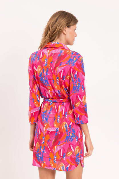 Image 12: Rio De Sol Shirtdress Flavors Chemise