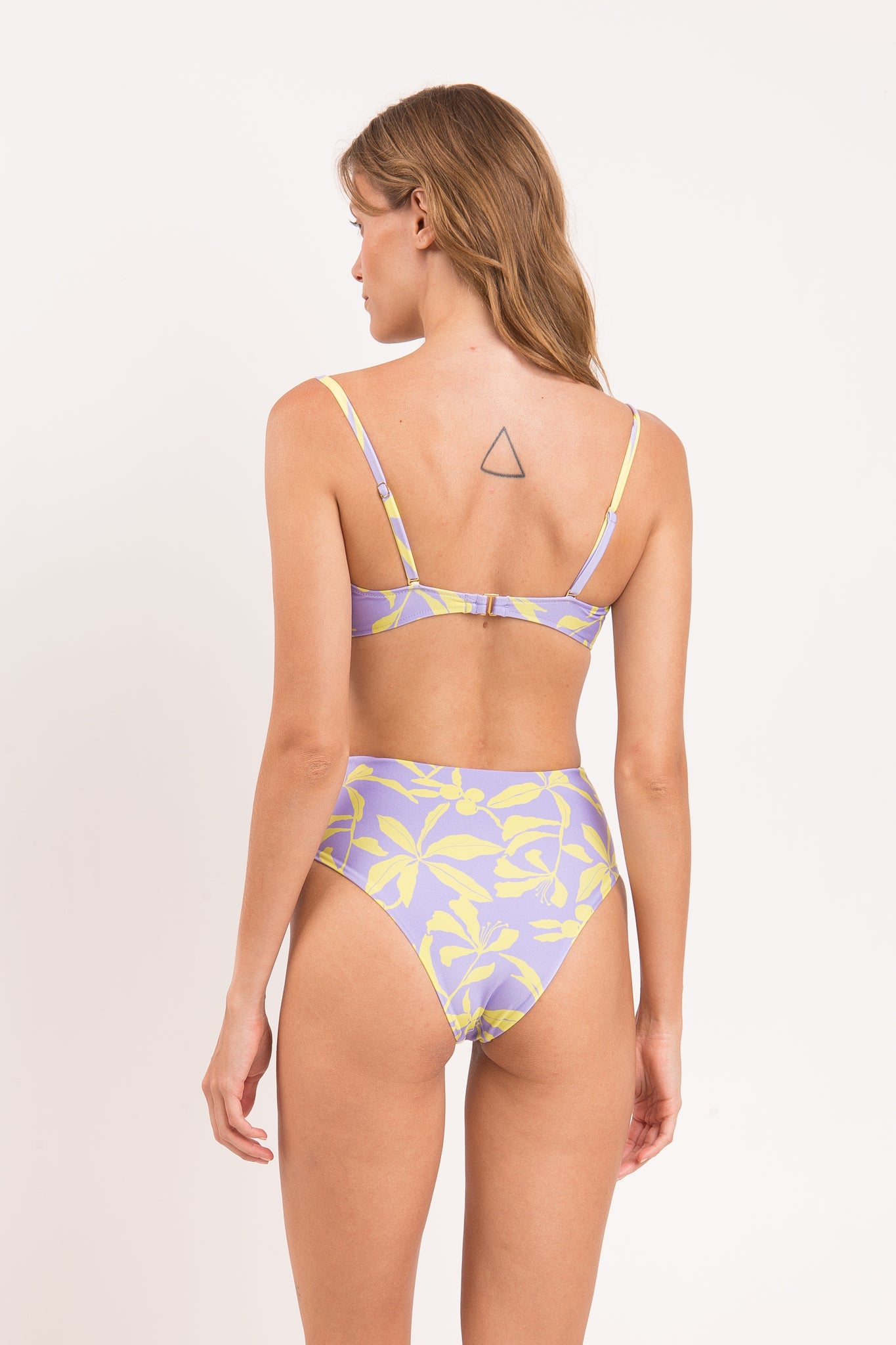 Model Back: Rio De Sol Top Top Glow Bandeau-Joy