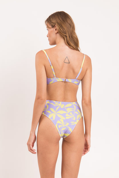Model Back: Rio De Sol Top Top Glow Bandeau-Joy