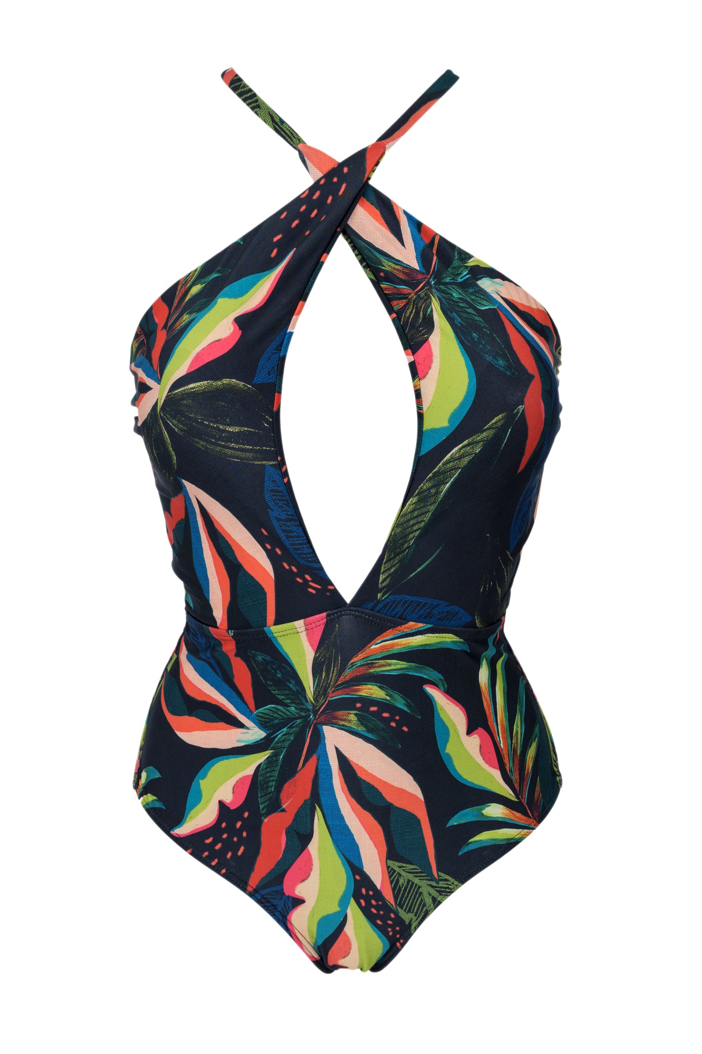 Product Front: La Playa One-Piece Multi Jardins