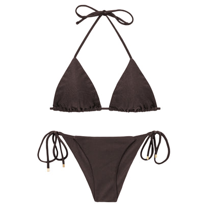 Product Front: Rio De Sol Set Set Shimmer-Coffee Tri-Inv Cheeky-Tie