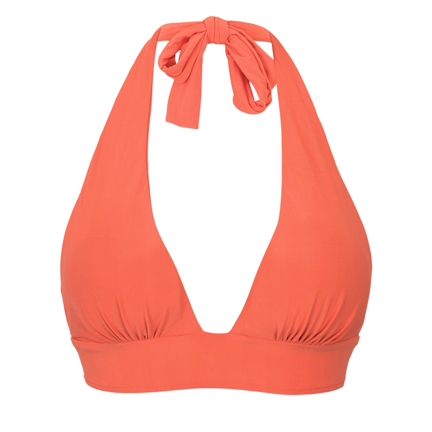 Product Front: Rio De Sol Top Top Light-Peach Halter-Cos