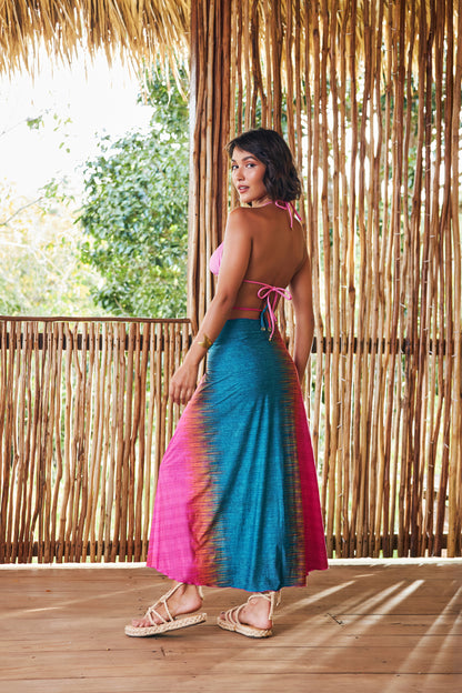 Image 06: Lua Morena Beach Skirt Multiformas Argola Uv Saire