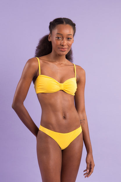 Image 10: Rio De Sol Set Set Malibu-Yellow Bandeau-Duo Essential