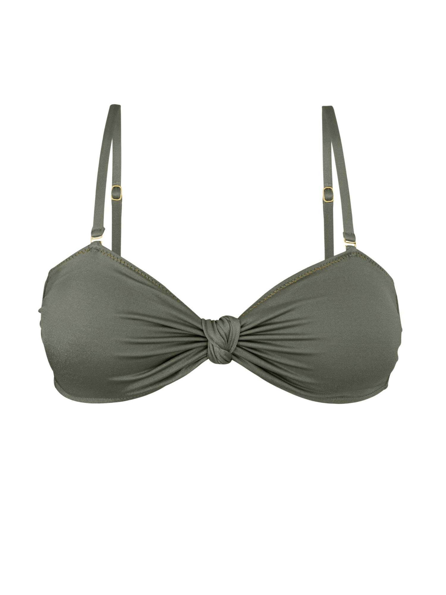 Product Front: Rio De Sol Top Top Croco Bandeau-Joy