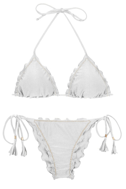 Product Front: Rio De Sol Set Set Shimmer-White Frufru