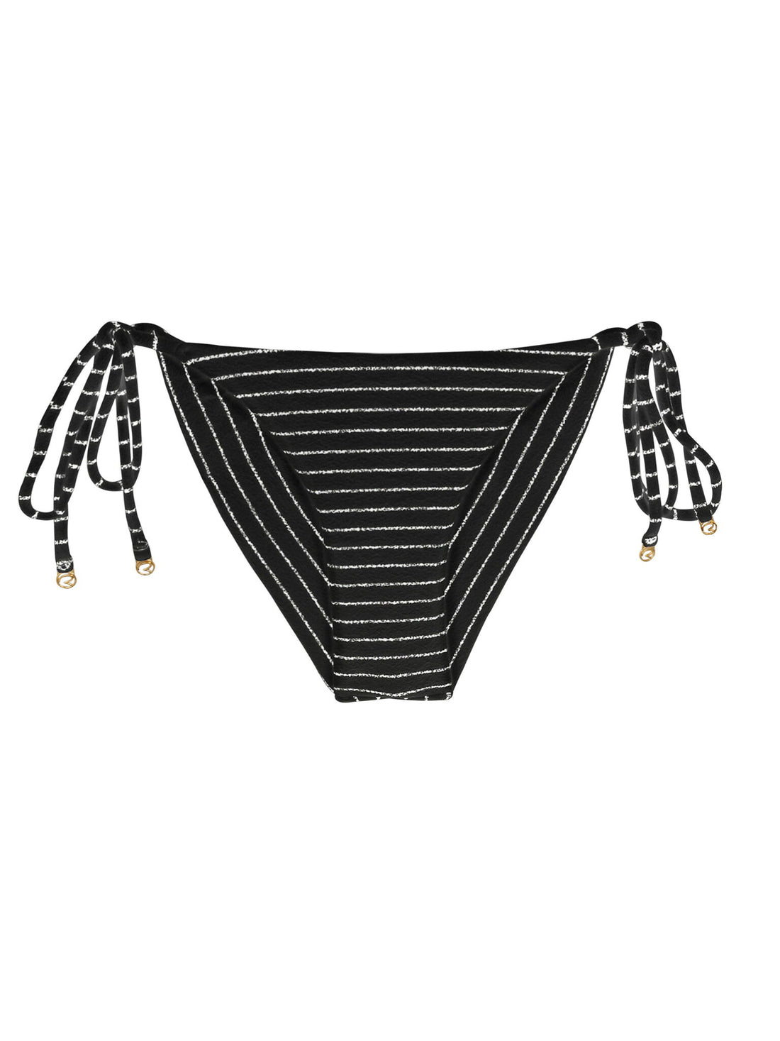 Product Front: Rio De Sol Bottom Bottom Linea-Black Cheeky-Tie