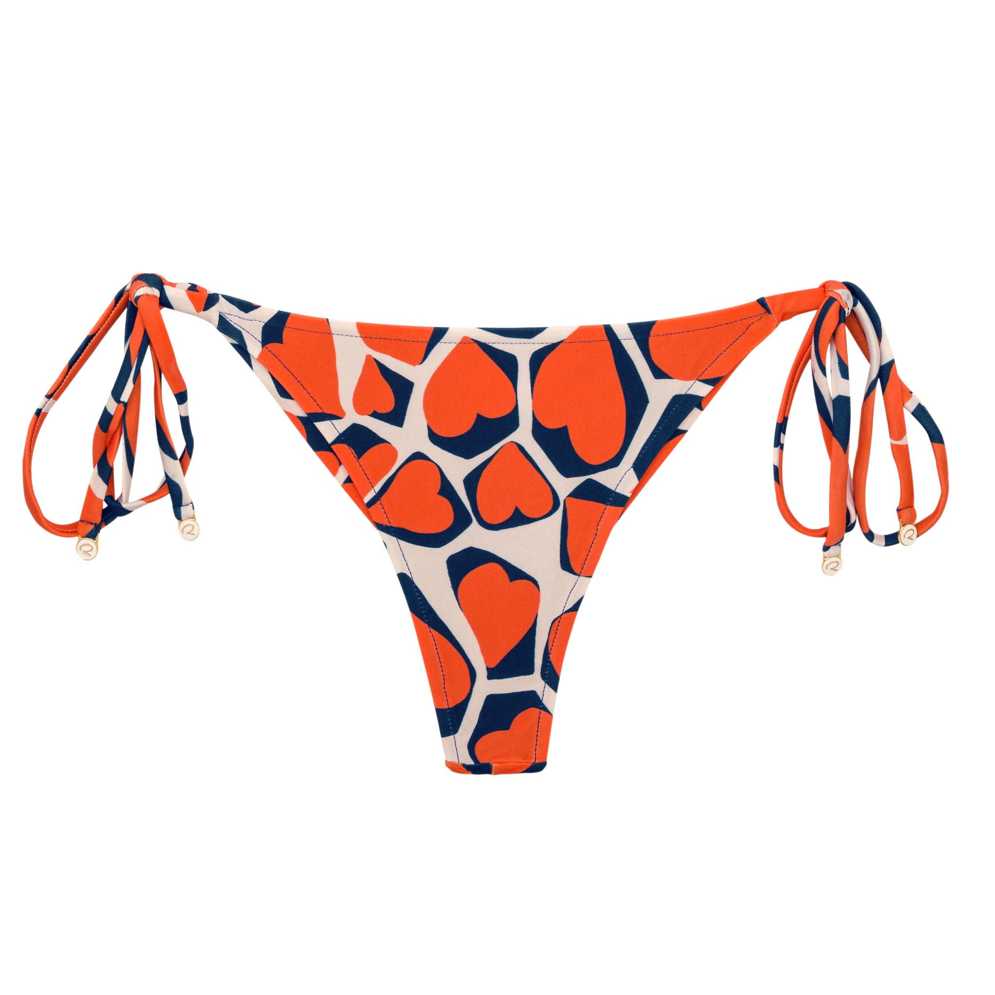 Product Front: Rio De Sol Bottom Bottom Amore-Red Cheeky-Tie