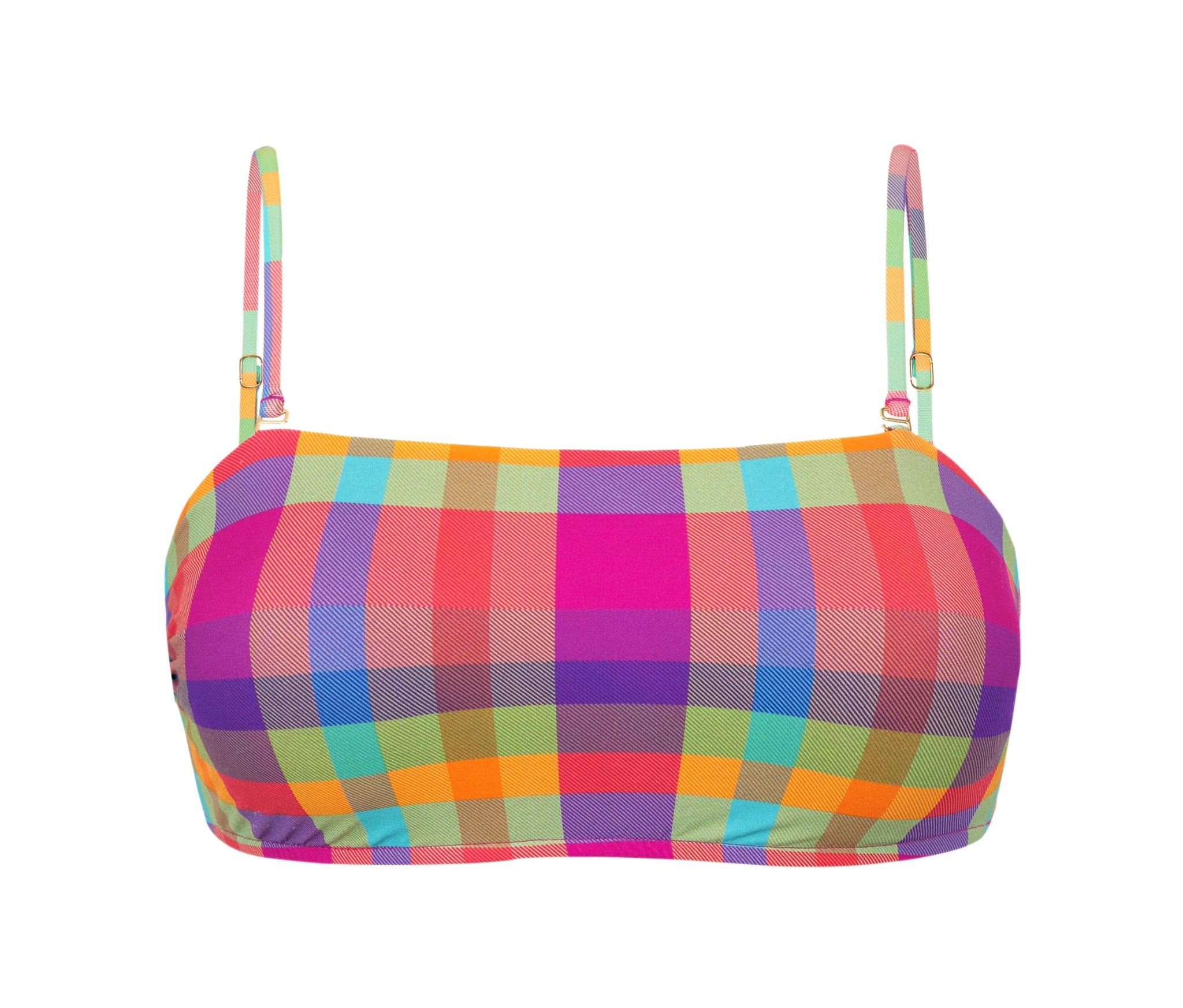 Product Front: Rio De Sol Top Top Tulip-Garden Bandeau-Reto