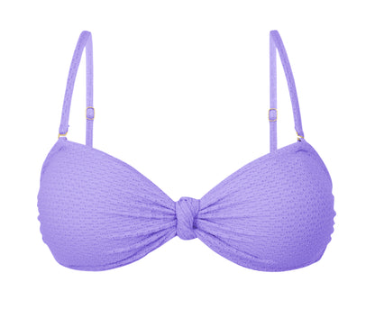 Product Front: Rio De Sol Top Top Bora-Lavanda Bandeau-Joy