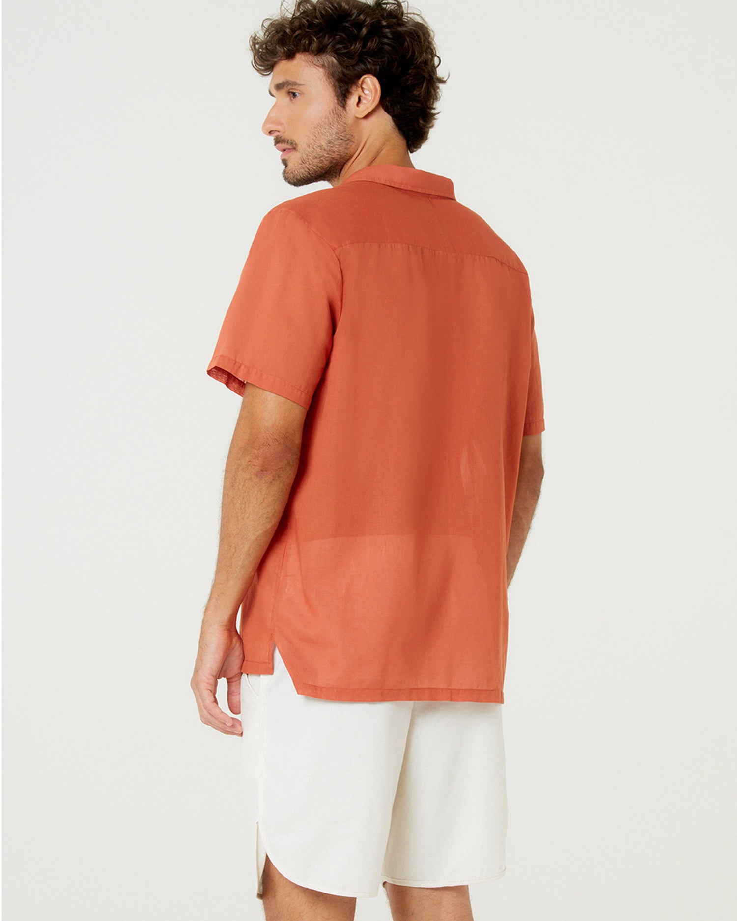 Image 04: Blueman T-Shirt For Men Camisa Free Soft Marrom