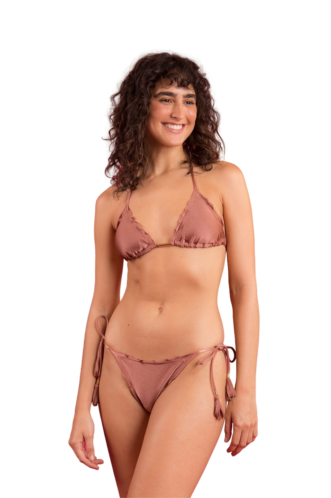 Image 04: Rio De Sol Bottom Bottom Shimmer-Copper Frufru