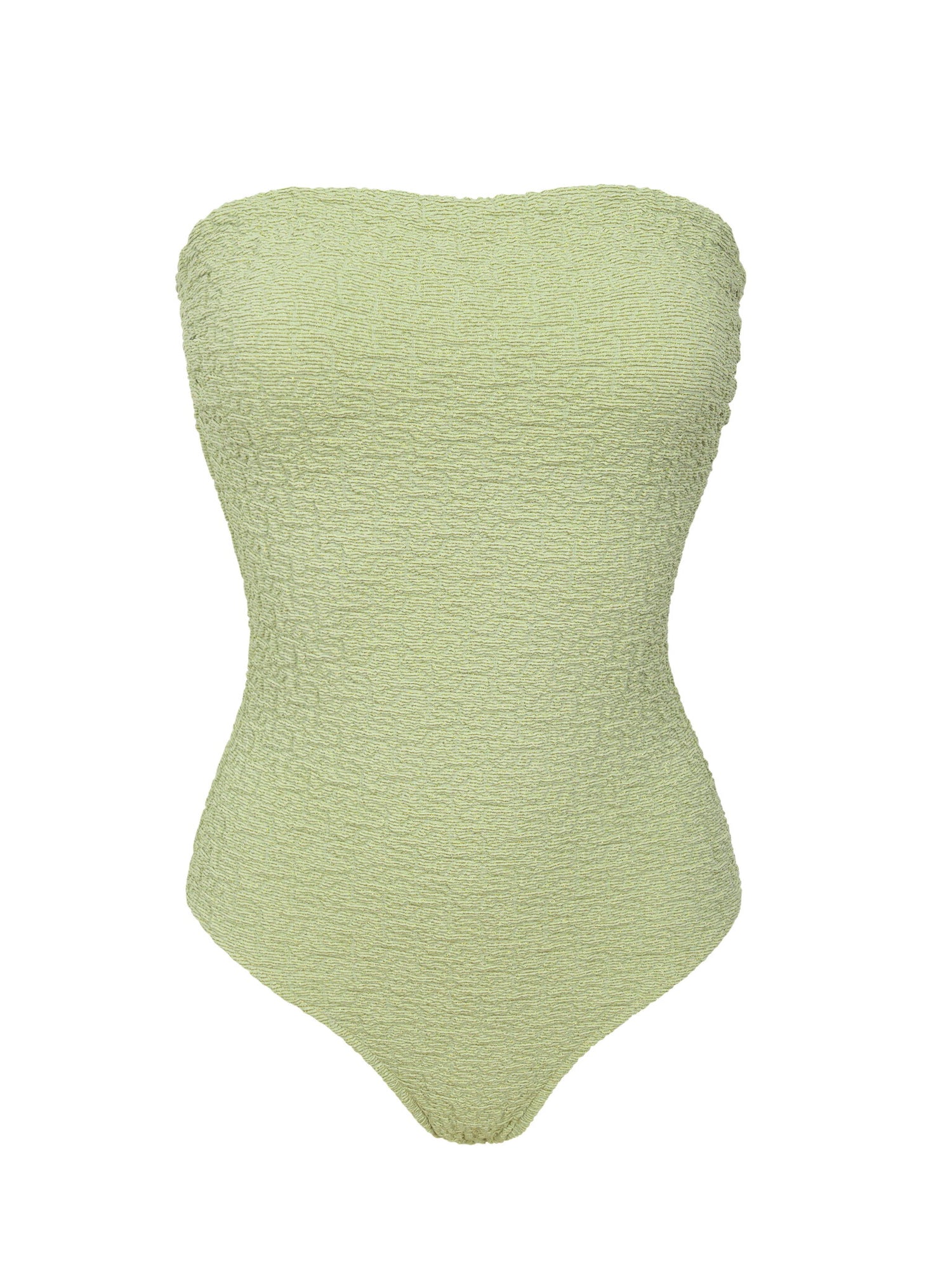 Product Front: Rio De Sol One-Piece Brisa-Pistache Tube-Op