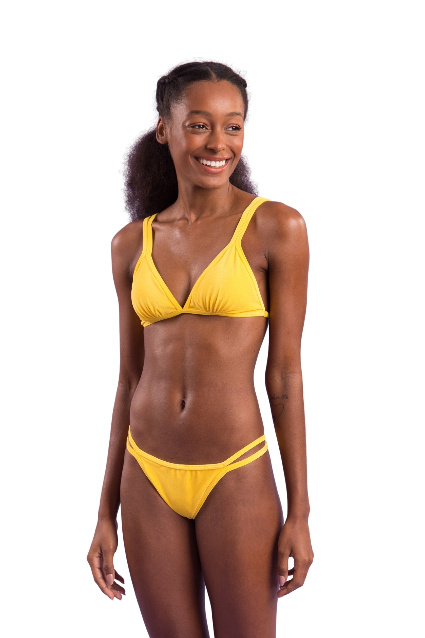 Image 04: Rio De Sol Bottom Bottom Malibu-Yellow Mini-Duo