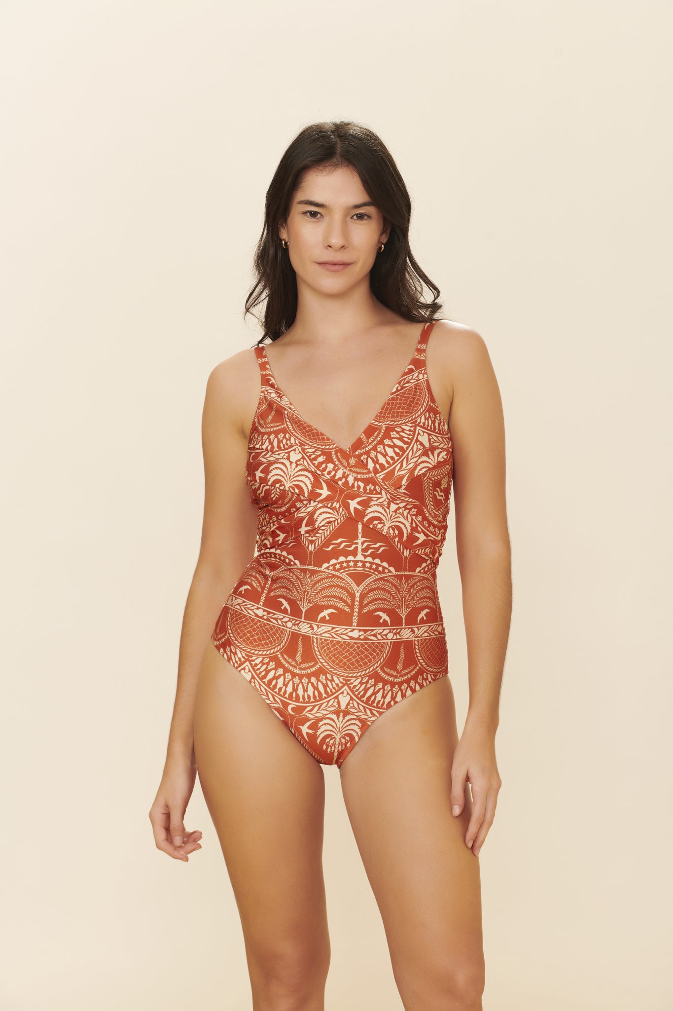 Model Front: Blueman One-Piece Maio Brisa-Suave New Atracao