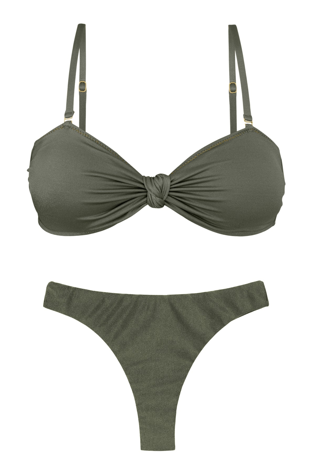 Product Front: Rio De Sol Set Set Croco Bandeau-Joy Nice-Fio
