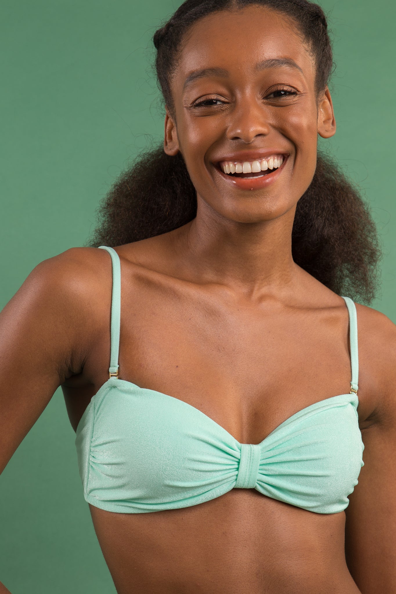 Image 09: Rio De Sol Top Top Malibu-Menta Bandeau-Duo
