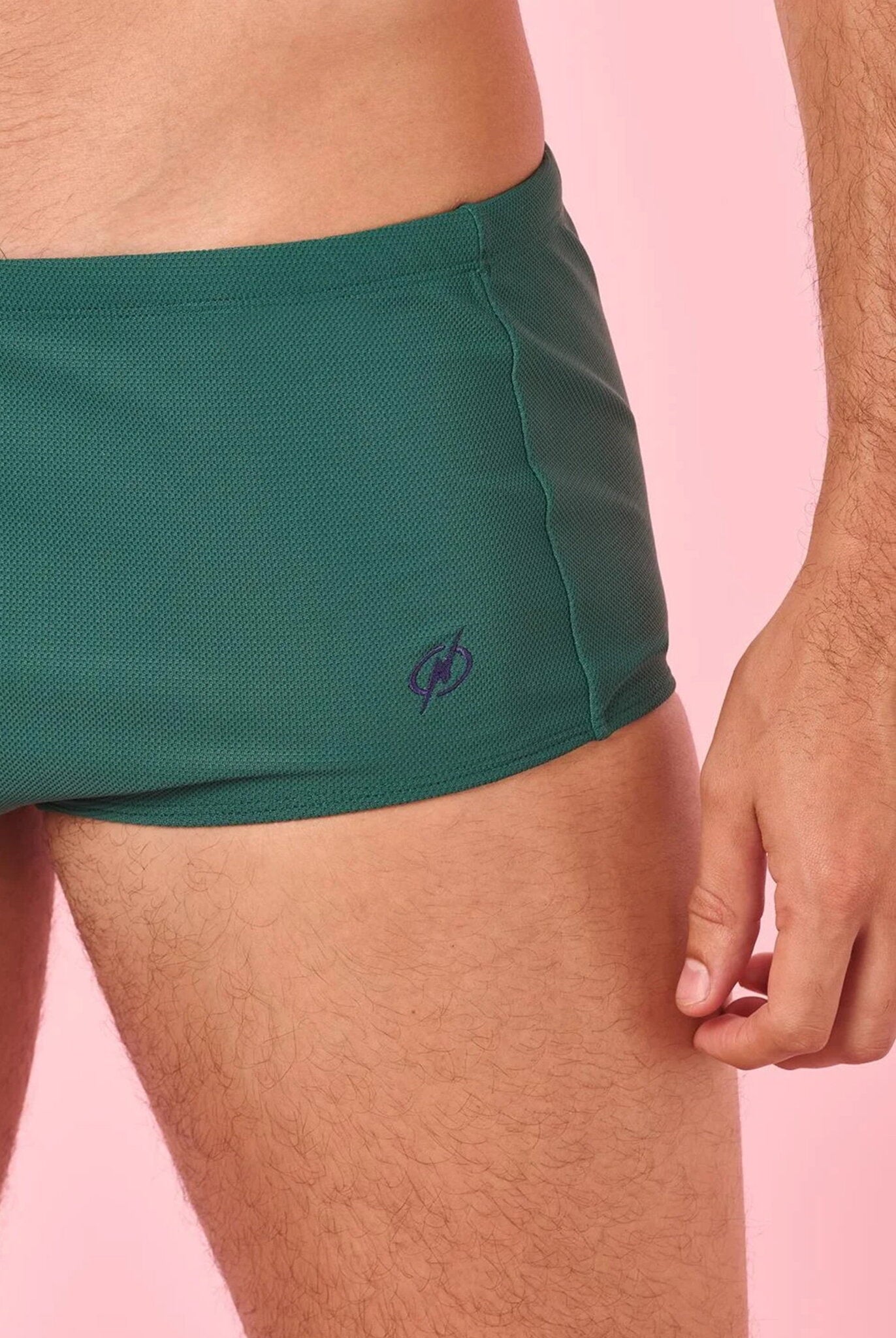 Image 02: Blueman Sunga / Boxer Sunga Army Fit Liso Verde