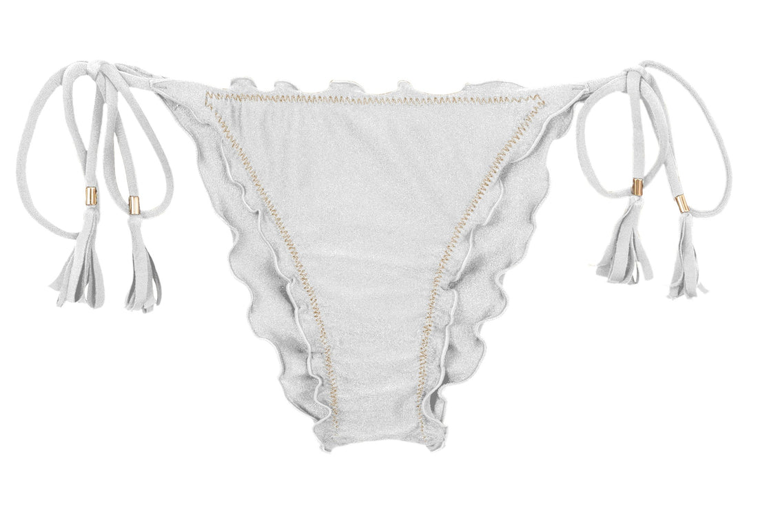 Product Front: Rio De Sol Bottom Bottom Shimmer-White Frufru