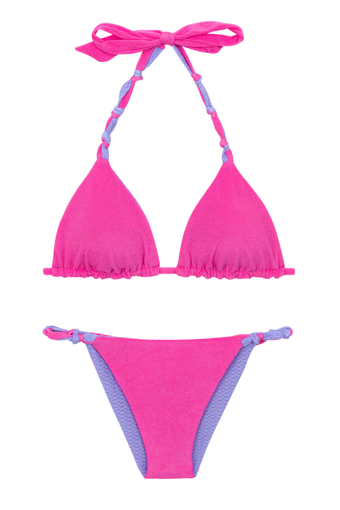 Product Front: Rio De Sol Set Set Malibu-Rosa Tri-Rev Essential-Rev