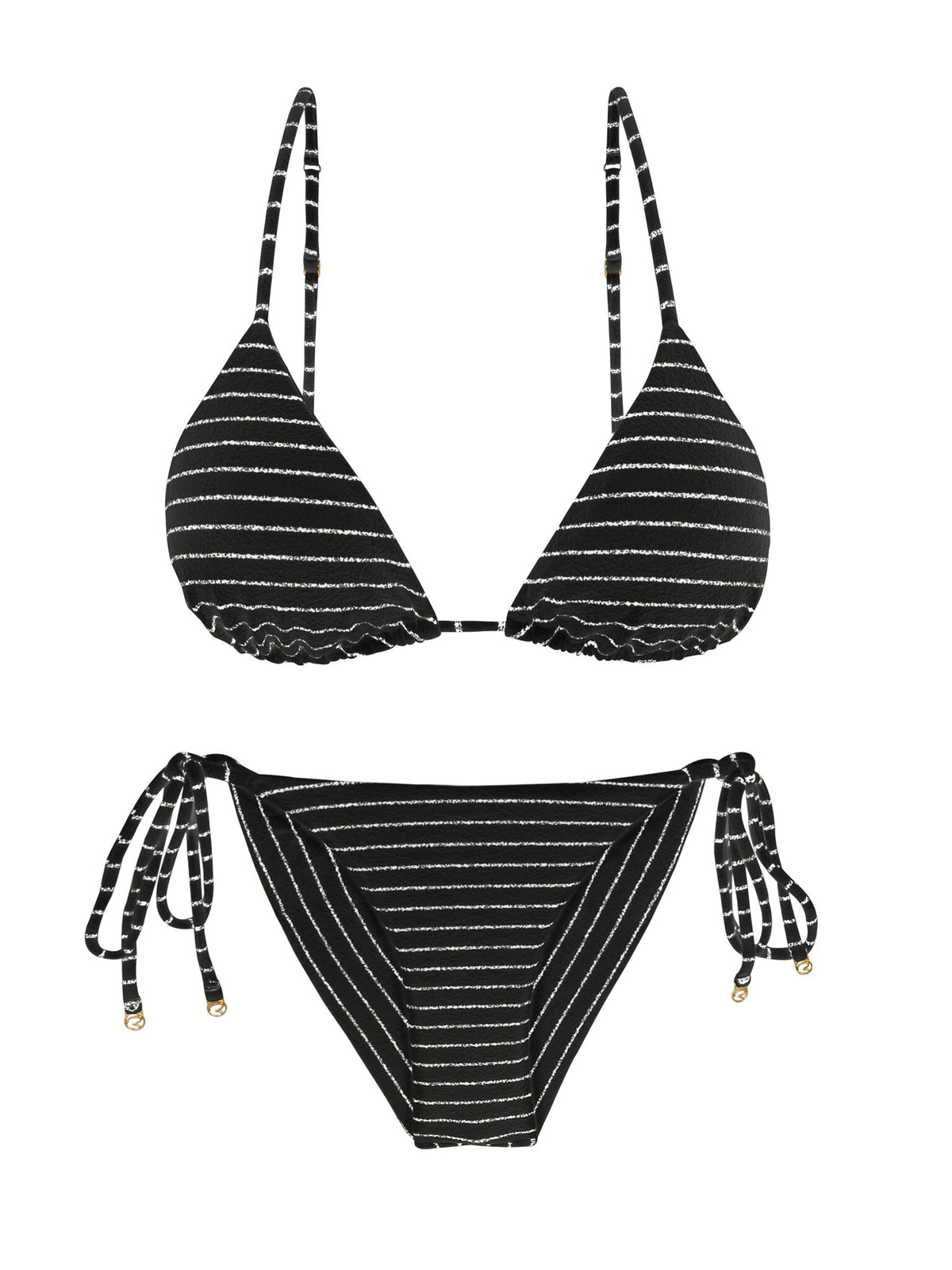 Product Front: Rio De Sol Set Set Linea-Black Lia Cheeky-Tie