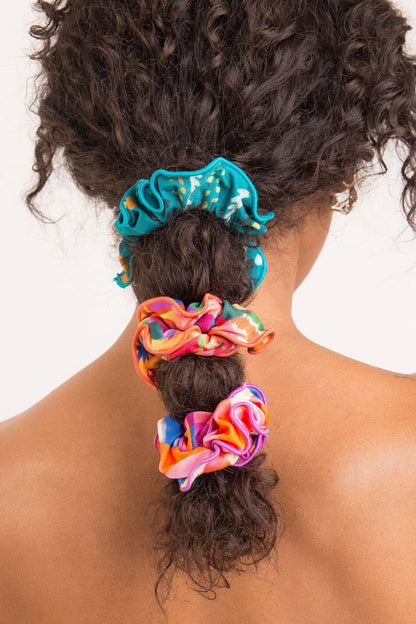 Image 04: Rio De Sol Hair Accessory Rain Scrunchie