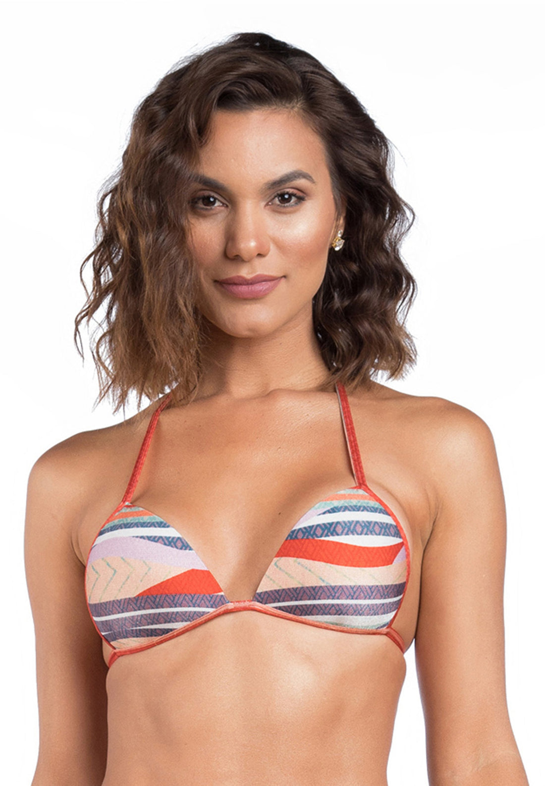 Model Front: La Playa Top Top Cheeky Navy
