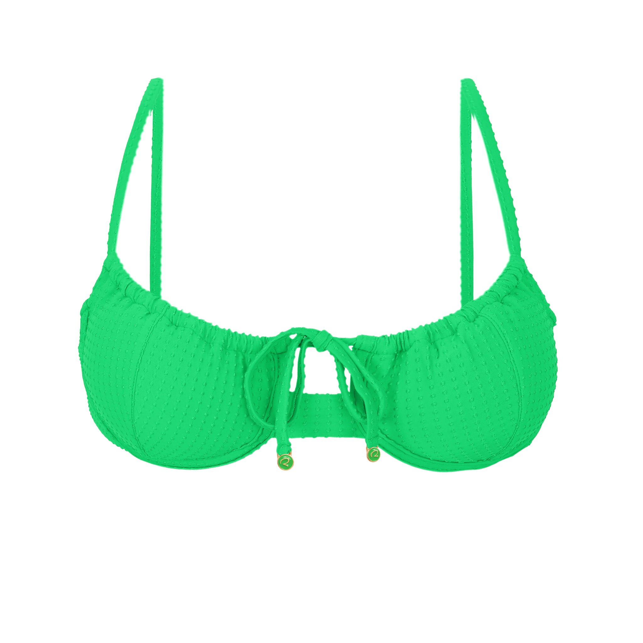 Product Front: Rio De Sol Top Top Dots-Energy Balconet-Tie