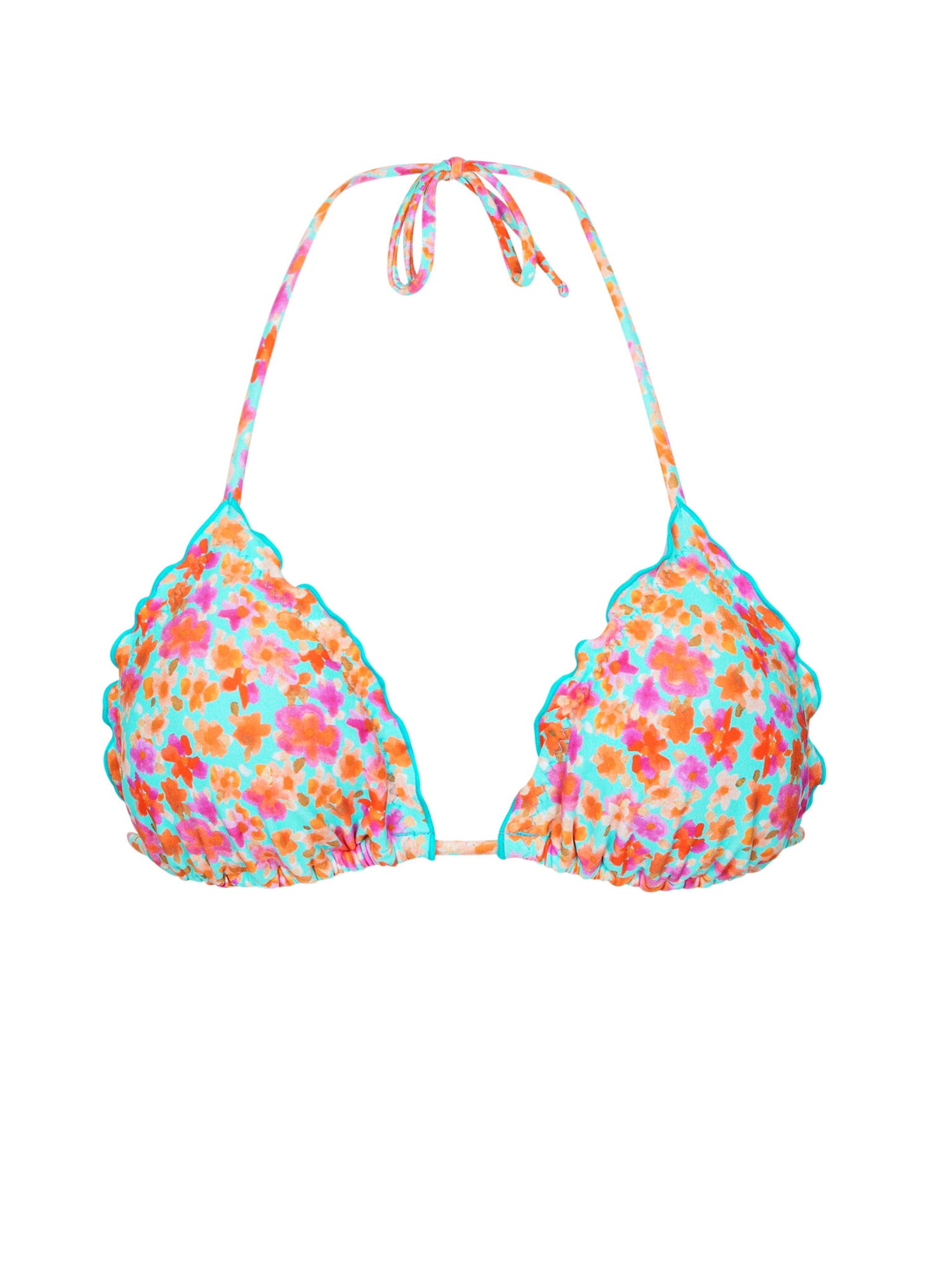 Product Front: Rio De Sol Top Top Ditsy-Sky Frufru