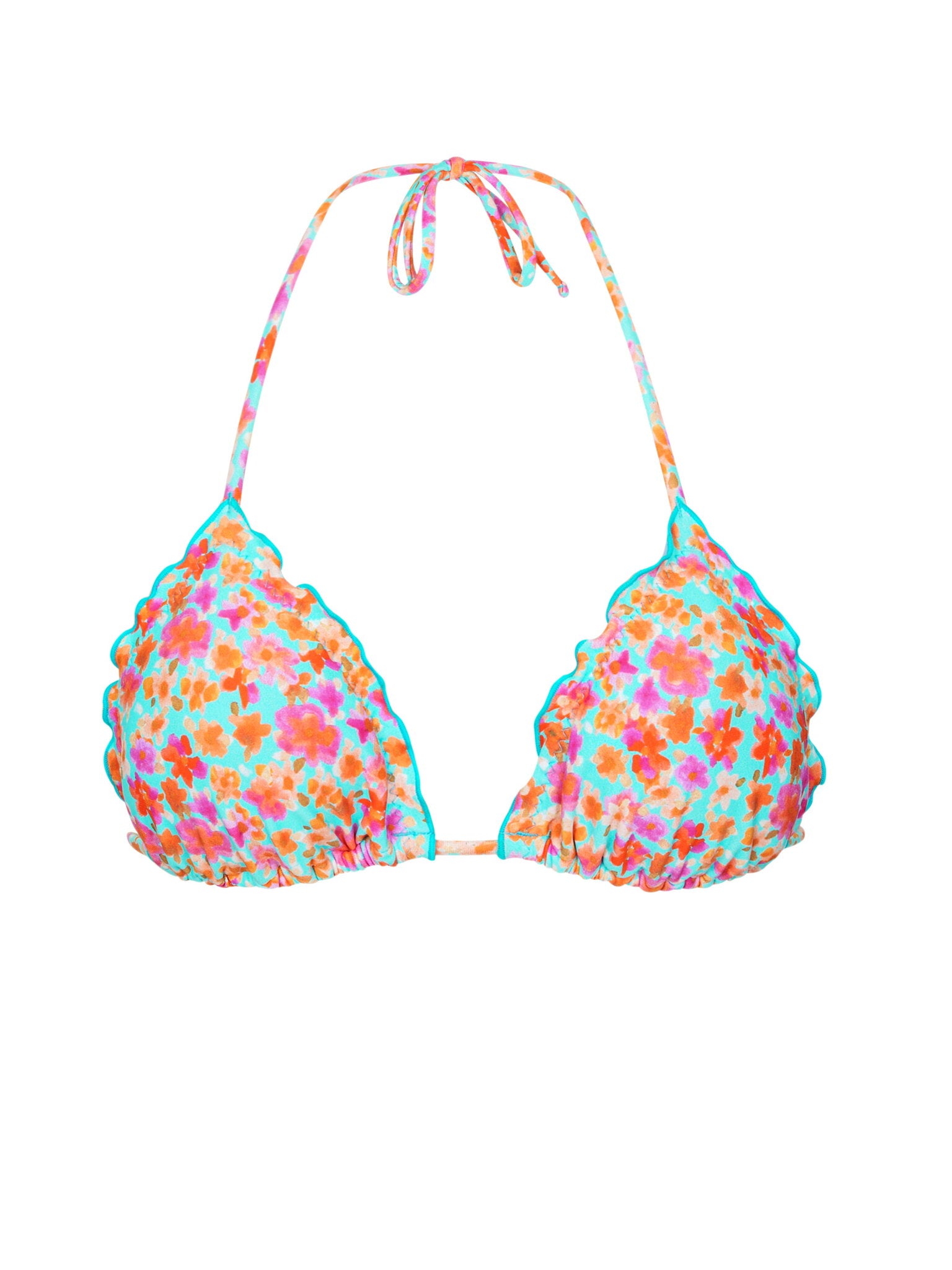 Product Front: Rio De Sol Top Top Ditsy-Sky Frufru