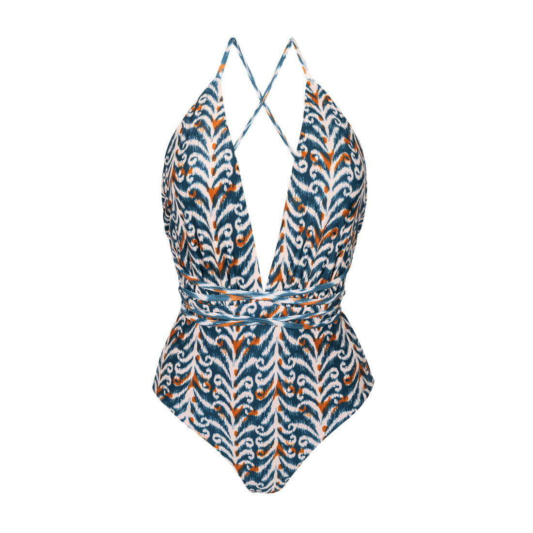 Product Front: Rio De Sol One-Piece Ikat New Vegas