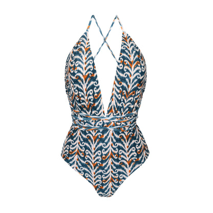 Product Front: Rio De Sol One-Piece Ikat New Vegas