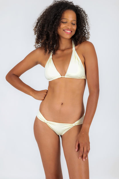 Model Front: Rio De Sol Top Top Off-White Mel