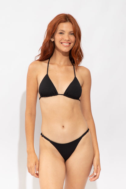 Model Front: Rio De Sol Bottom Bottom Solar-Black Cheeky-Aya