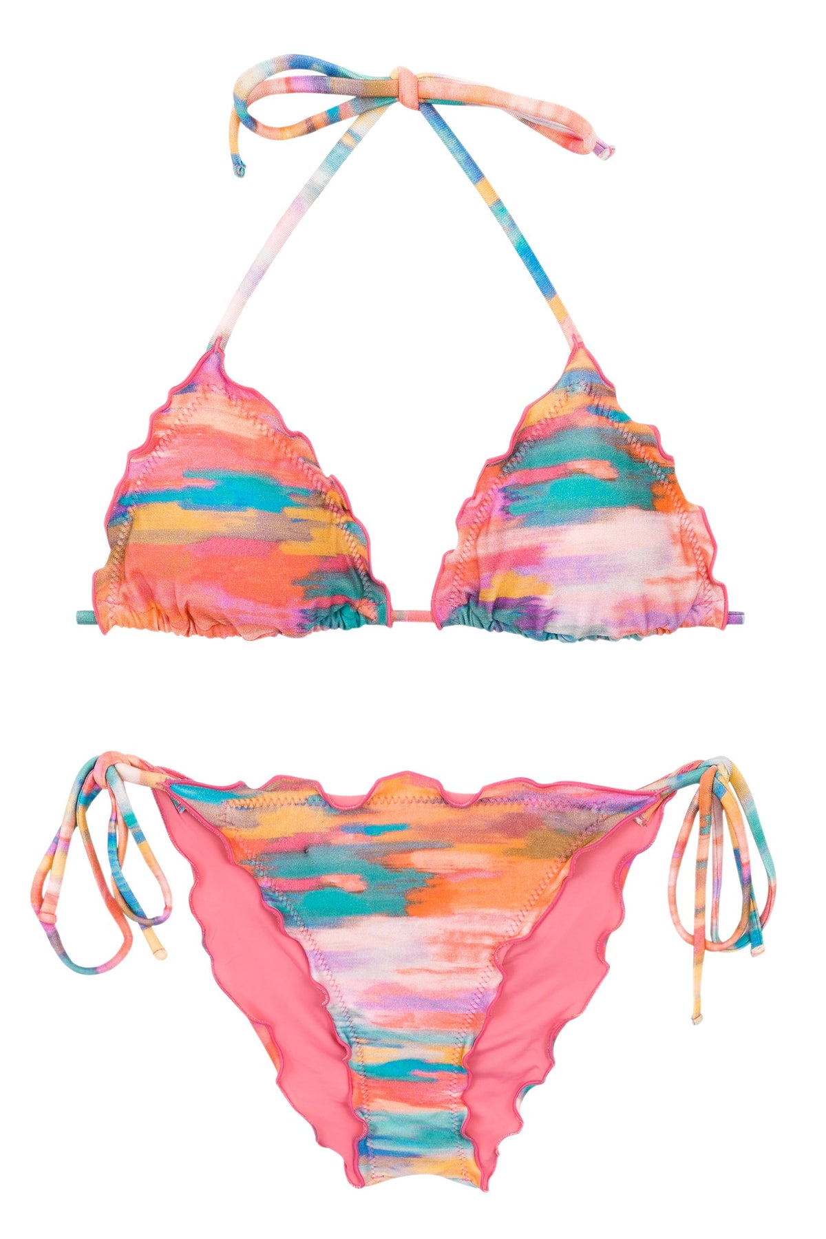Product Front: Rio De Sol Two Piece Swimwear Set River Frufru-Comfy
