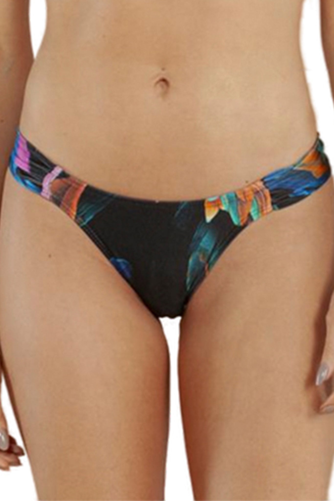 Gallery: Lua Morena Bottom Bottom Drapeada Fina Brinco Preto