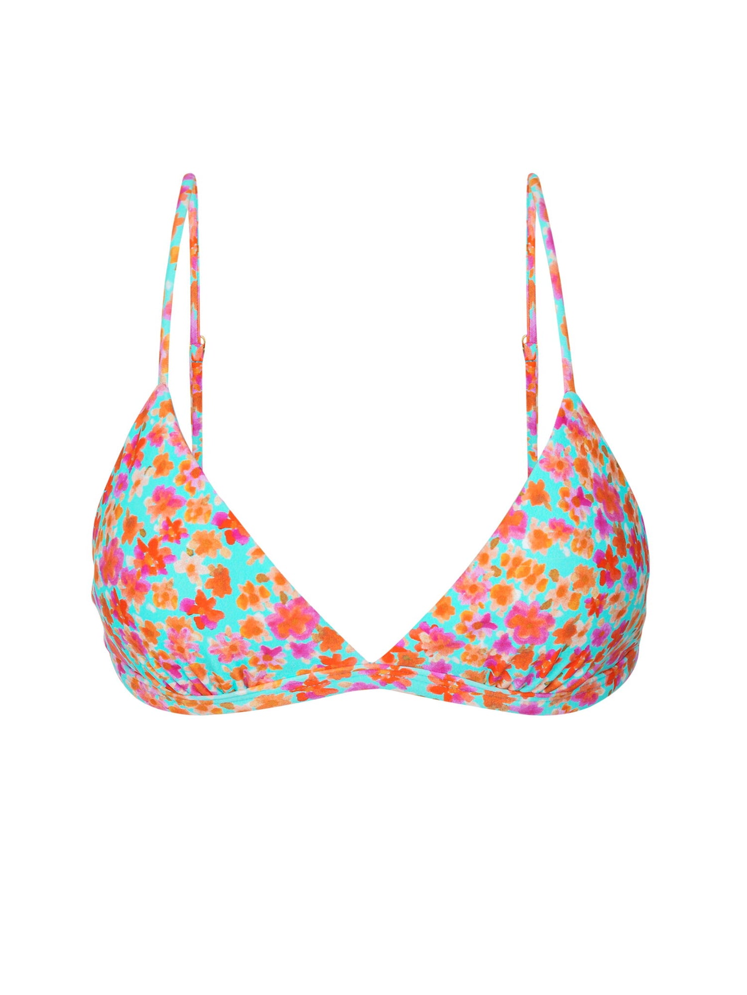 Product Front: Rio De Sol Top Top Ditsy-Sky Tri-Fixo