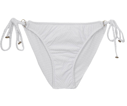 Model Front: Rio De Sol Bottom Bottom Cloque Branco New Comfort