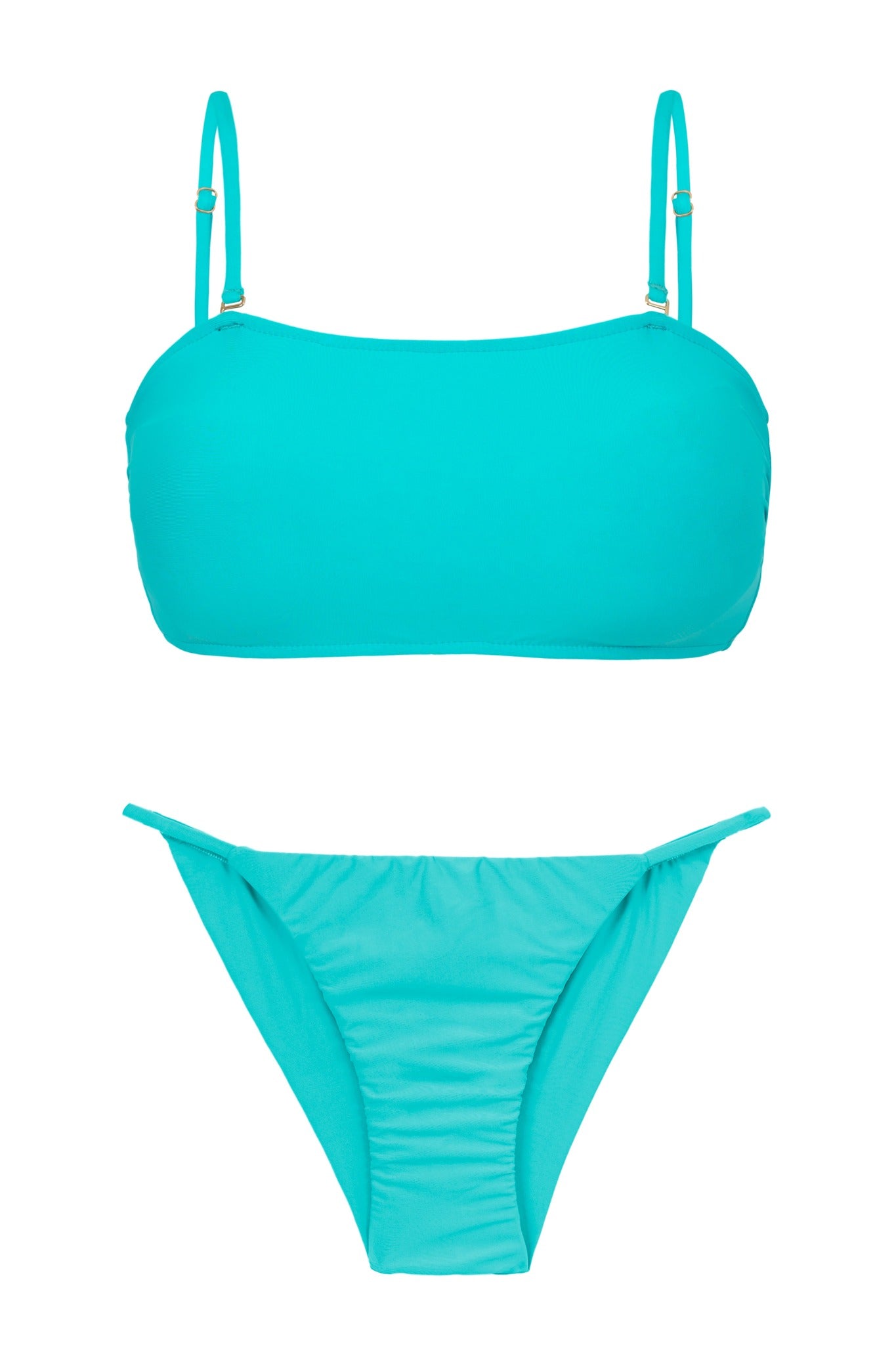 Product Front: Rio De Sol Set Set Jade Bandeau-Reto Cheeky-Fixa
