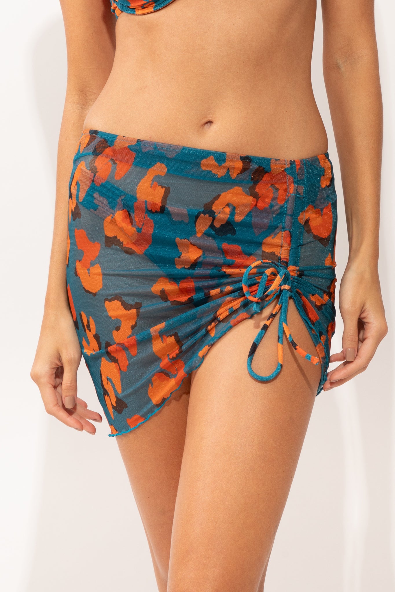 Gallery: Rio De Sol Beach Skirt Luma Mini Skirt Ruched